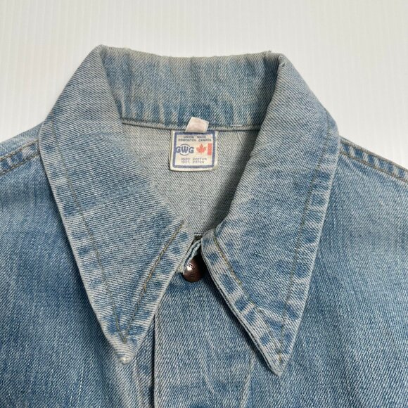 Vintage GWG Light Wash Denim Jacket Women's M - Picture 4 of 5